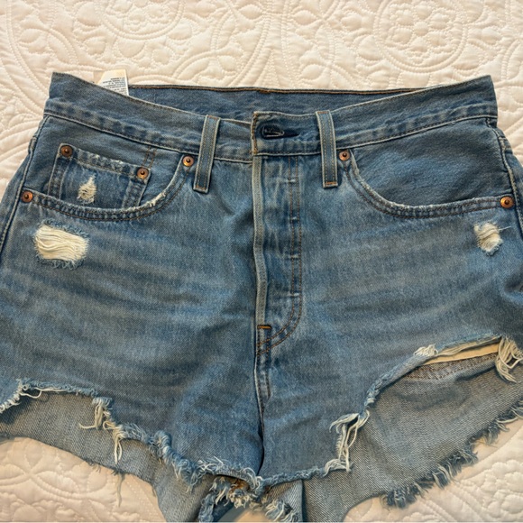 Levi’s 501 denim shorts - Picture 1 of 4